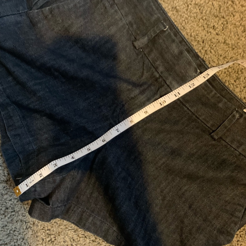 Loft Dark Denim Shorts - Picture 2 of 4